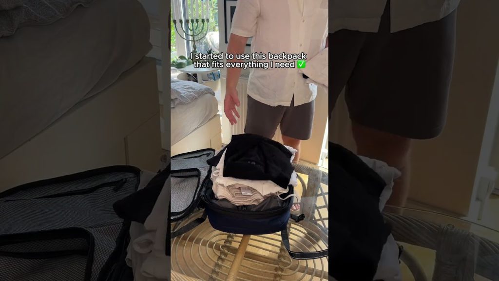 Is Vacuum Compression Backpack The Best Travel Backpack? 🎒 #travelbackpack