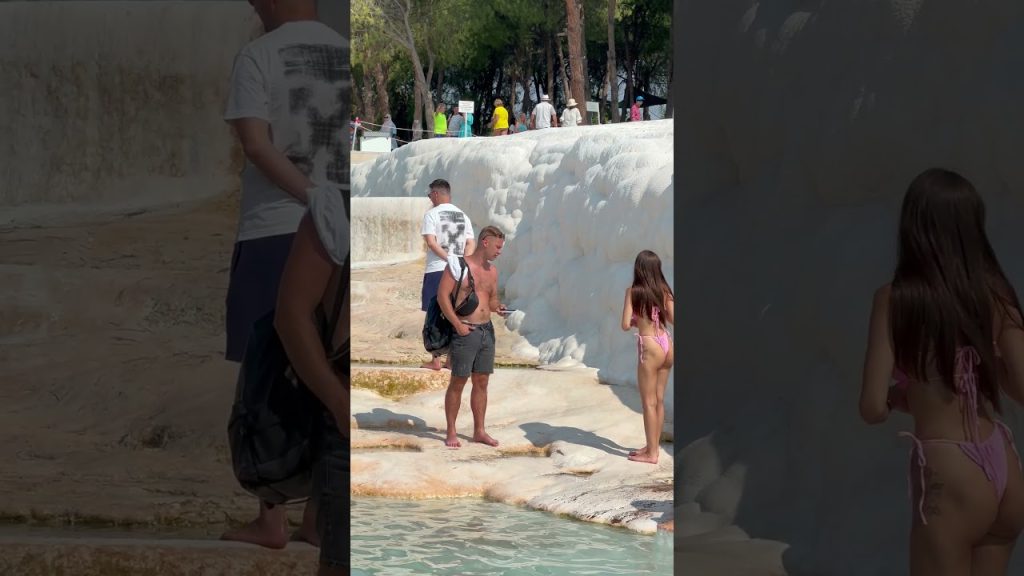 🌞White Heaven Pamukkale Türkiye -Best Holiday Beautiful Day⛱️ #pamukkale