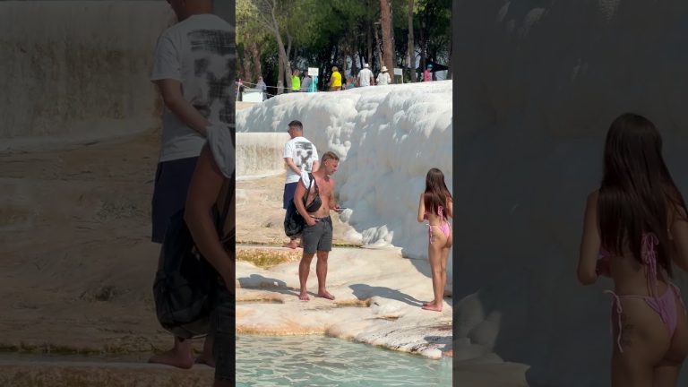 🌞White Heaven Pamukkale Türkiye -Best Holiday Beautiful Day⛱️ #pamukkale