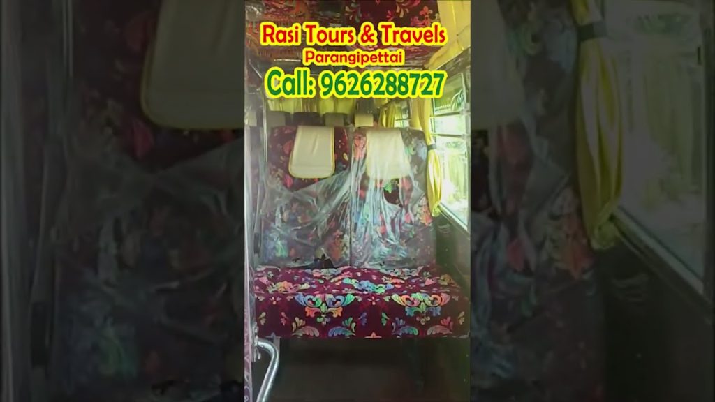 Best For Summer Tour | Coach Van For Rent | Rasi Tours and Travels For Booking : 9600711570