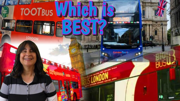 The BEST Hop On Hop Off Tours in London – How to Choose between Big Bus TOOT Golden Tours and City S
