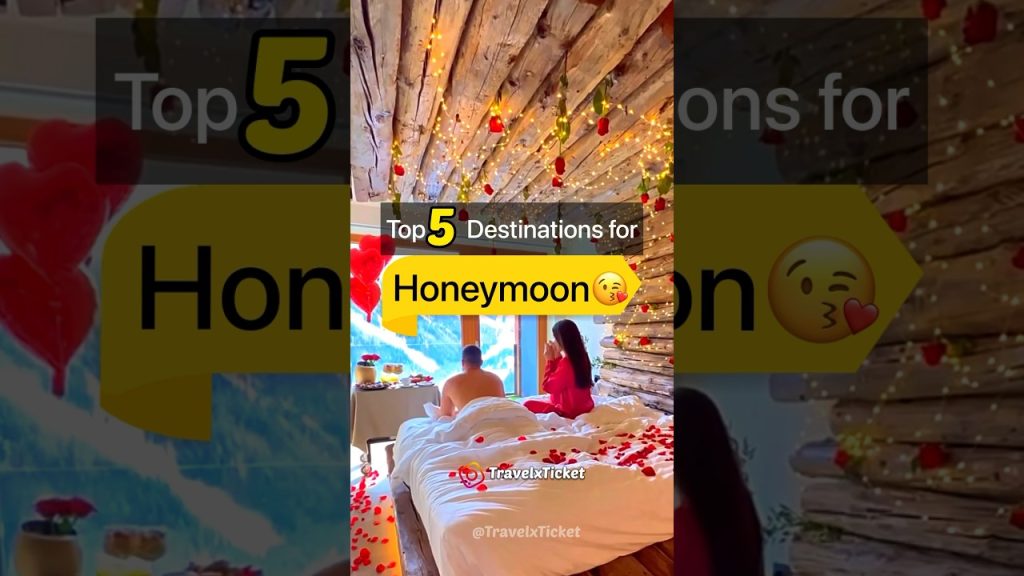 ❤️TOP HONEYMOON DESTINATIONS  in INDIA 😍#shorts