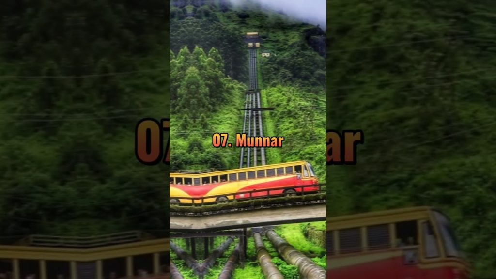 Top 10 Best Tourist Places To Visit Kerala🏝️ #viral #kerala #idukki #waynad #alleppy #munnar #india