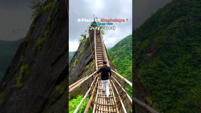 8 Place in Meghalaya 📍|| You must visit in July- October