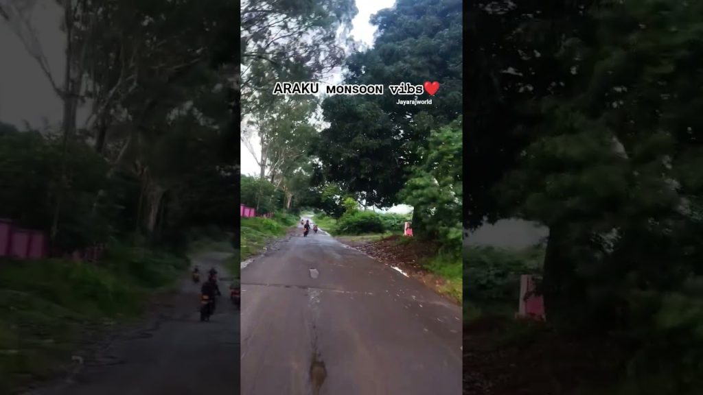 ARAKU MONSOON SEASON🌍🏞️ VIBS#instagood #instagood #nature #lifeisbutadream #travelblog #trending