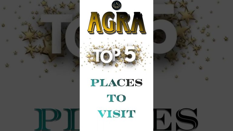 Top 5 places to visit in Agra !!