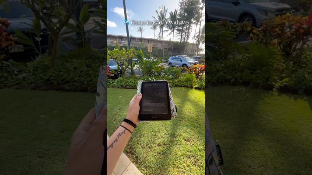 a mini kaua’i travel blog 🏝️| here’s a quick escape to island life | #travelvlog #shorts #books