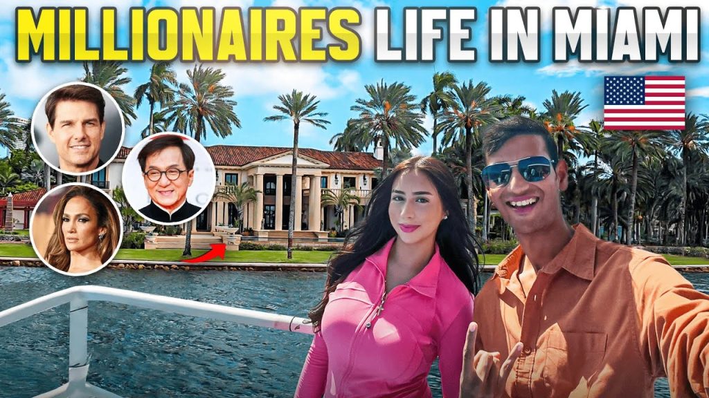 Hollywood Celebrities Home Tour in Miami || American Millionaires Life 🇺🇸