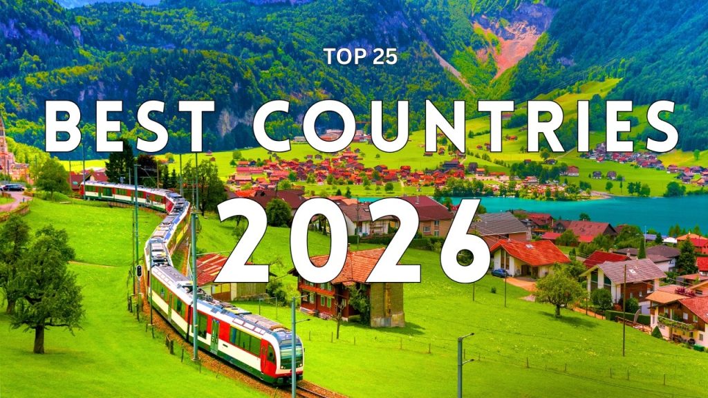 25 Best Countries To Visit In 2026 | Travel Video