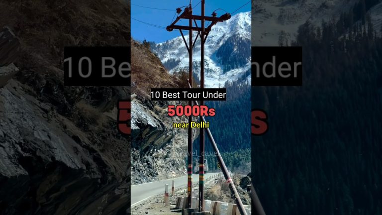 10 Best Tour Under 5000Rs #shorts #short #shortvideo #shortsvideo #viral #budgettour #travelcavel