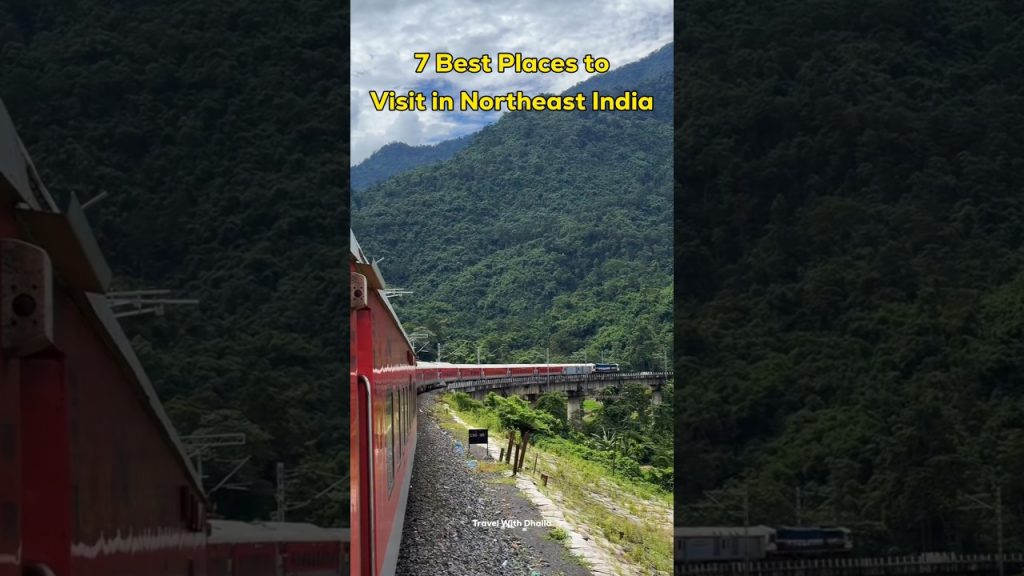 7 Best Places to Visit in Northeast India 🇮🇳 #travel #shorts #northeastindia