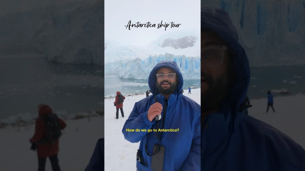 Antarctica Ship Tour - ₹7.5 lacs/ person 😄 #shorts #antarctica