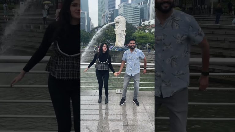 What we wore on a small 5 days trip😁|Singapore&Malaysia| Detailed videos cming soon #couple #shorts