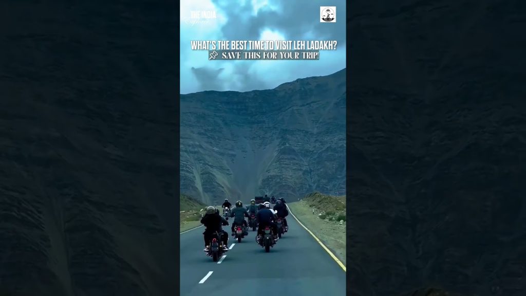 Best Time to Visit ladakh | Bike Trip with Royal Enfield | Traveling #lehladakh #biketrip