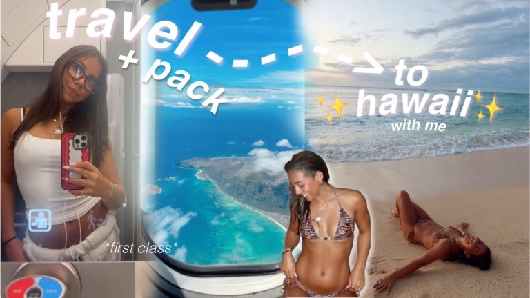 PACK, PREP AND TRAVEL W ME TO HAWAII FOR A MONTH *chaotic*