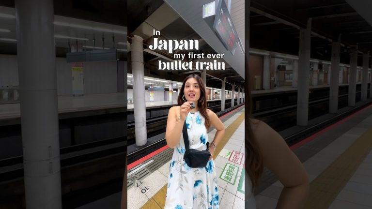 Japan’s bullet train tour! 🇯🇵