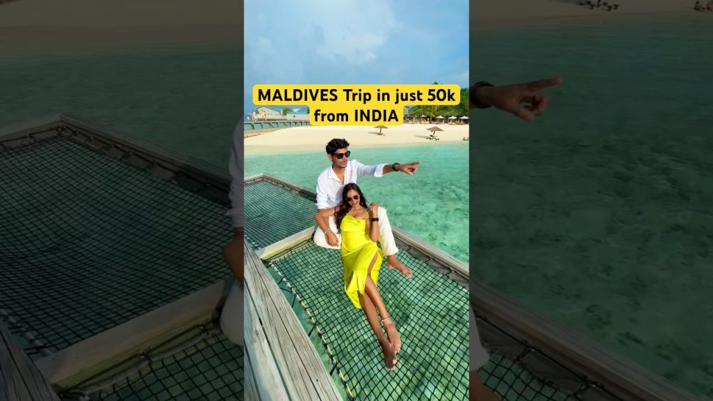 MALDIVES Trip in just 50k including ✈️ & Private island Tour 🏠 |#maldives #maldivesresorts #travel