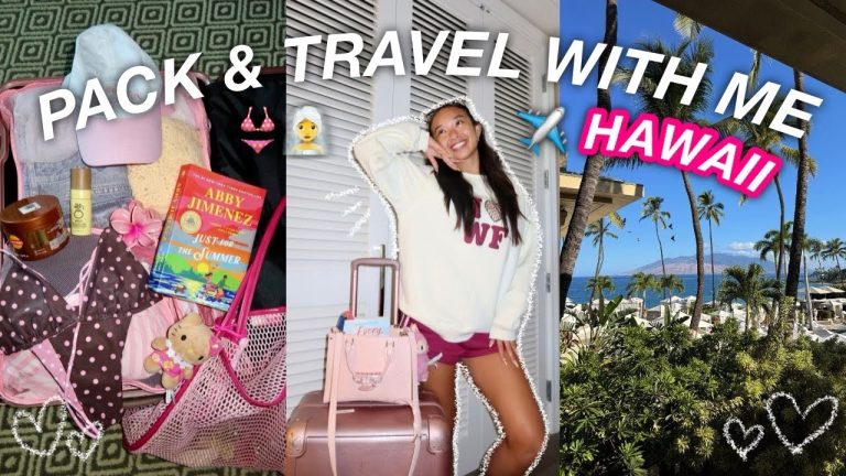 PACK & TRAVEL WITH ME TO HAWAII *family vacation*