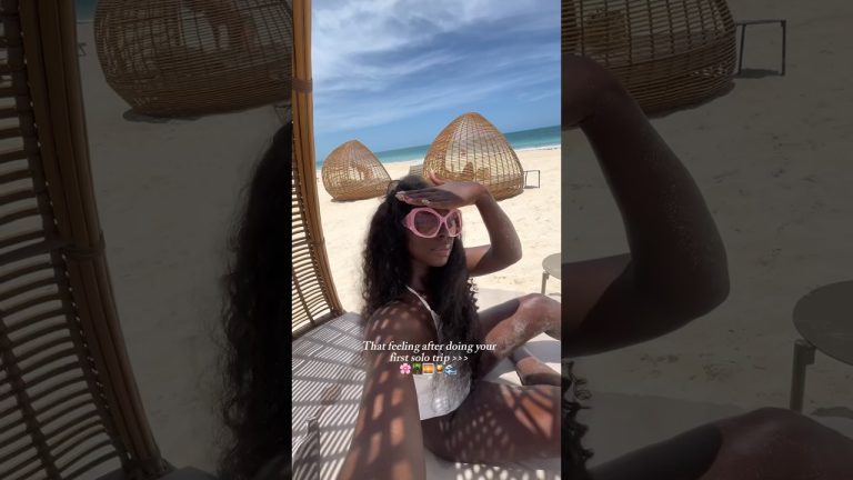 Solo Trip to Cancún went something like this… #cancunvlog #blackgirltravel #solotravel #travelblog